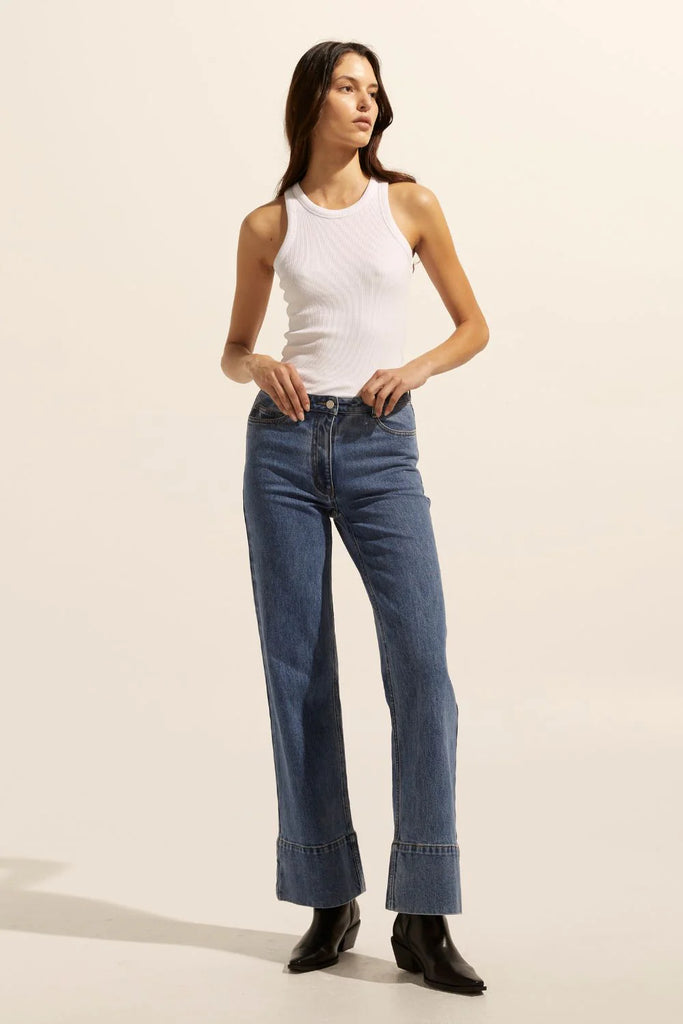 Zoe Kratzmann | Magnet Jean | Mid Wash Denim