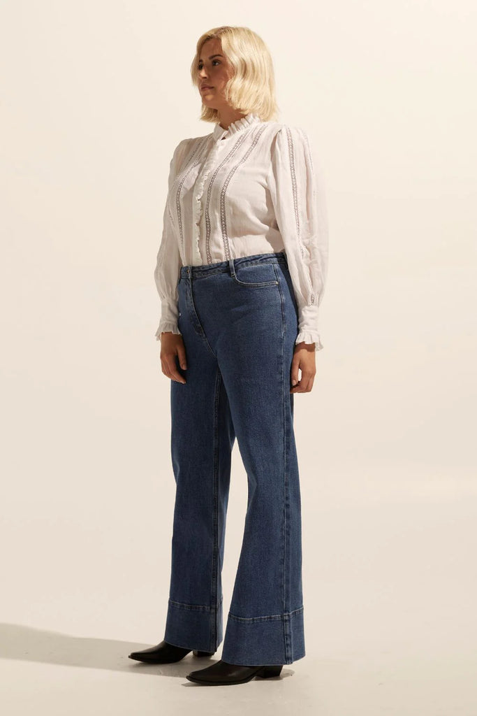 Zoe Kratzmann | Magnet Jean | Mid Wash Denim