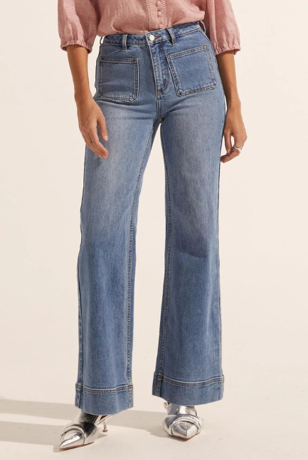 Zoe Kratzmann - Theory Jean - Mid Wash Denim