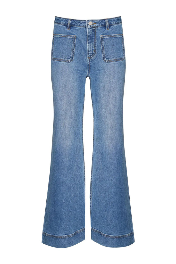 Zoe Kratzmann - Theory Jean - Mid Wash Denim