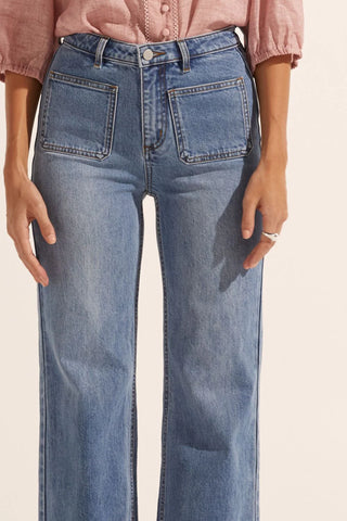 Zoe Kratzmann - Theory Jean - Mid Wash Denim