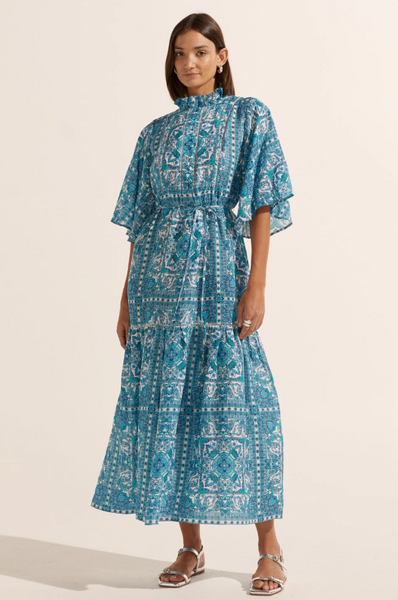 Zoe Kratzmann - Navigate Dress - Sapphire Tile