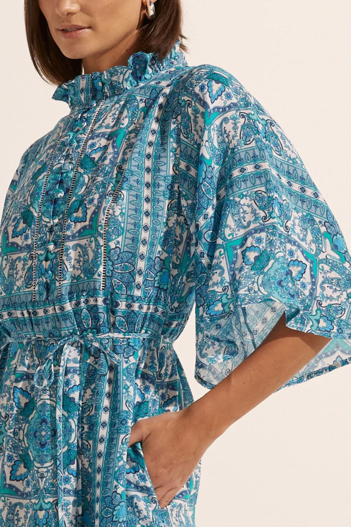 Zoe Kratzmann - Navigate Dress - Sapphire Tile