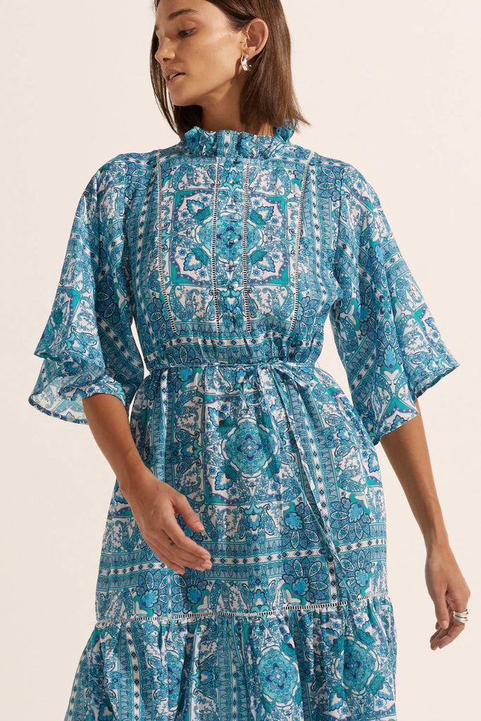 Zoe Kratzmann - Navigate Dress - Sapphire Tile