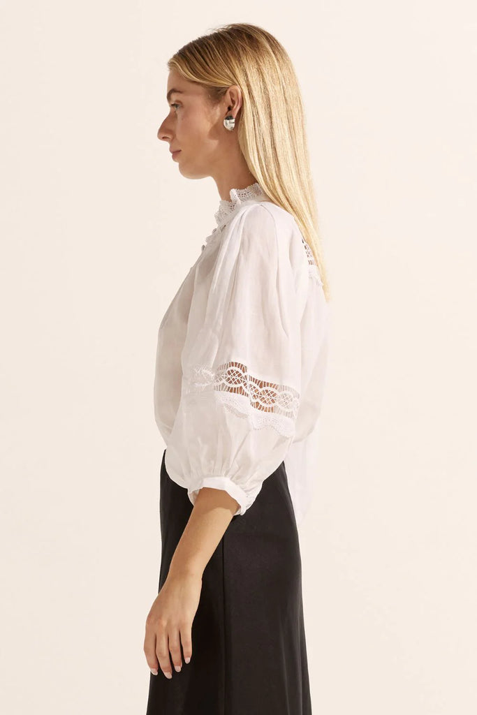 Zoe Kratzmann - Quell Top - Porcelain
