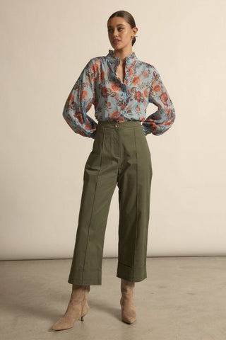 Brim top - twilight bloom | Zoe Kratzmann