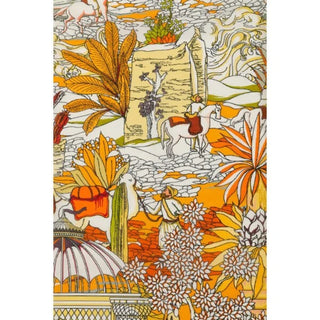 Silk Road Silk Scarf – Beige | Maison Fanli