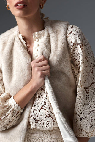 Zoe Kratzmann Affirm vest - ECRU – women’s apparel