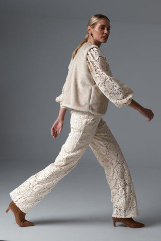 Affirm vest - ecru | Zoe Kratzmann