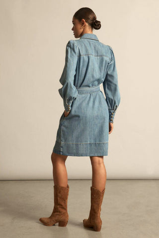 Opal dress - Light washed denim | Zoe Kratzmann