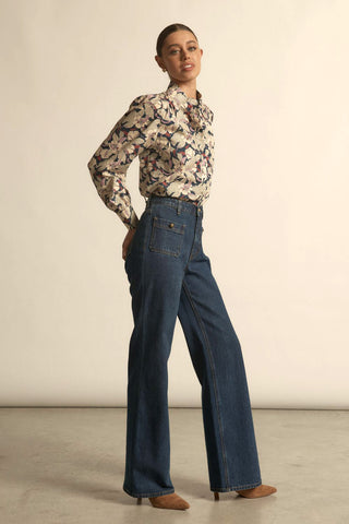 Fete Top - Berry Garden | Zoe Kratzmann