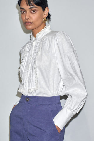 Haze top - Porcelain | Zoe Kratzmann