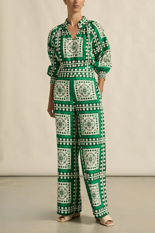 Inspire Top - Parrot Scarf