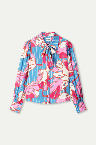 Urban Flora Blouse – Stripe | POM Amsterdam
