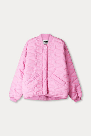 Quilted Jacket – Cheering Pink | POM Amsterdam