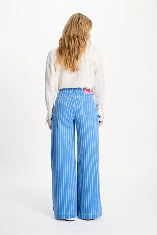 Denim Stripes Jeans – Blue | POM Amsterdam