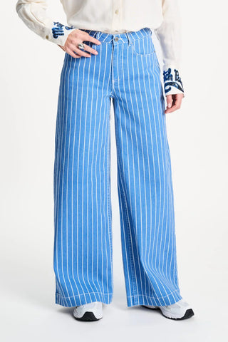 Denim Stripes Jeans – Blue | POM Amsterdam