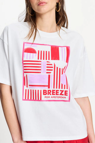 Breeze T-Shirt – White | POM Amsterdam