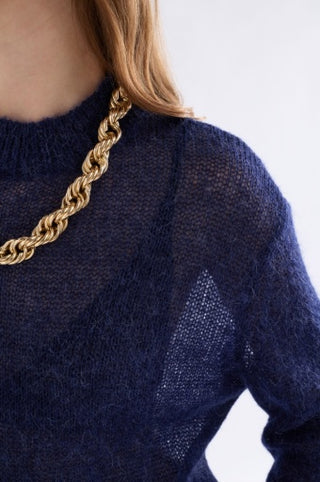 Fjer Sweater - Bright Navy | Elk