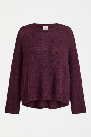 Agna Sweater - Merlot | Elk
