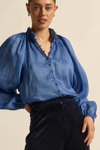 Sincere Top - sapphire | Zoe Kratzmann