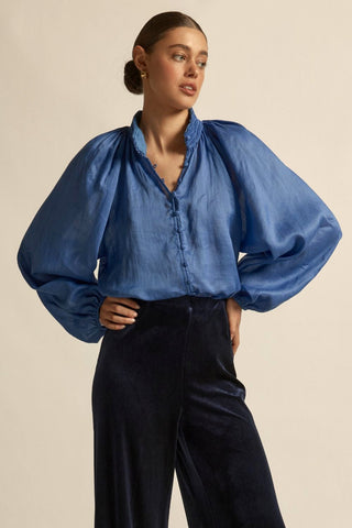 Sincere Top - sapphire | Zoe Kratzmann