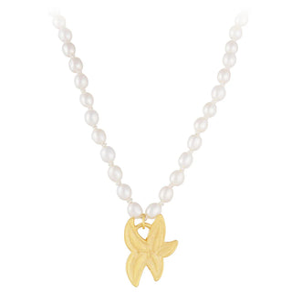 Fairley Starfish Pearl Necklace