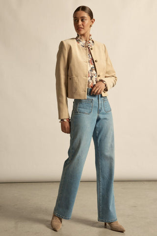 Sway Jacket - ecru | Zoe Kratzmann