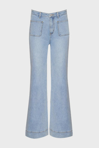 Zoe Kratzmann - Theory Jean - Light Washed Denim