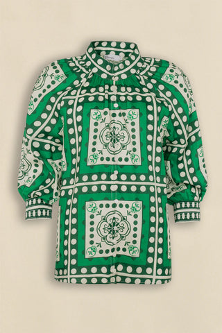 Inspire Top - Parrot Scarf