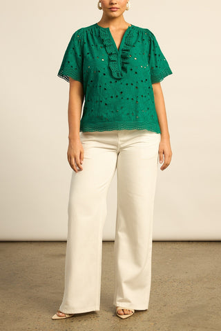 Zoe Kratzmann Vantage Top - emerald