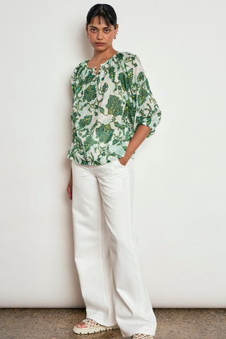 Vow Top – Garden Paisley | Zoe Kratzmann
